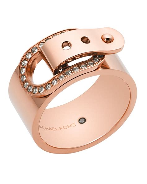 michael kors buckle ring